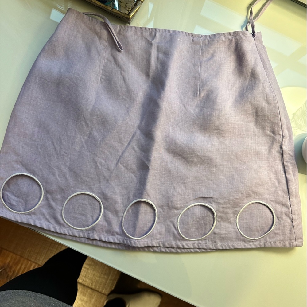 REVOLVE Cin Cin bubble mini skirt